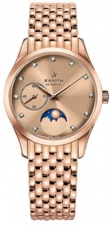 AAA Replica Zenith Heritage Ultra Thin Moonphase Ladies Watch 18.2310.692/95.M2310