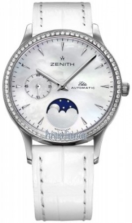 AAA Replica Zenith Class Elite Ultra Thin Moonphase Ladies Watch 16.1225.692/80.c664 
