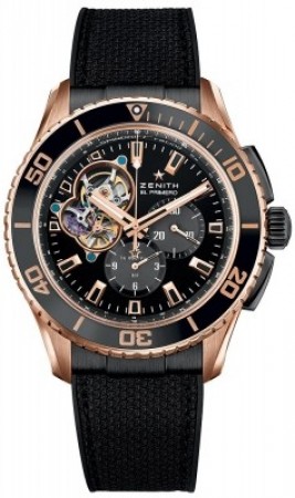 AAA Replica Zenith El Primero Stratos Spindrift Mens Watch 86.2060.4061/21.R573