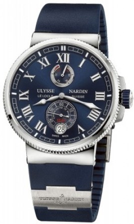 AAA Replica Ulysse Nardin Marine Chronometer Manufacture 43mm Mens Watch 1183-126-3/43