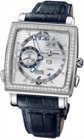 AAA Replica Ulysse Nardin Quadrato Dual Time Perpetual Mens Watch 320-90b/91
