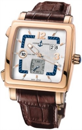 AAA Replica Ulysse Nardin Quadrato Dual Time Mens Watch 246-92/600