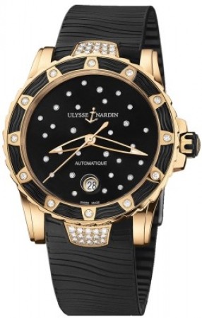 AAA Replica Ulysse Nardin Lady Diver Starry Night 40mm Ladies Watch 8156-180e-3c/22