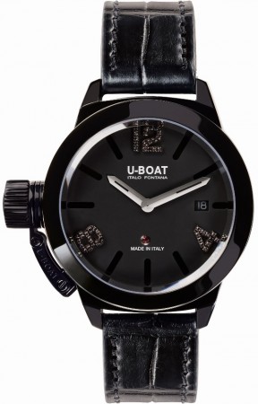 AAA Replica U-Boat Classico 40 Black Diamonds Watch 6951