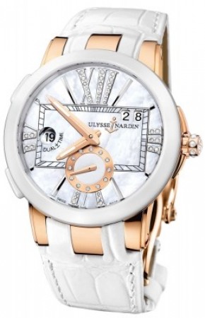AAA Replica Ulysse Nardin Executive Dual Time Lady Ladies Watch 246-10/391