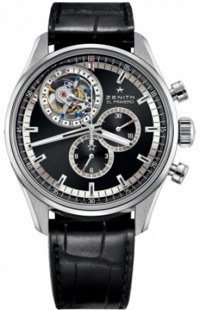 AAA Replica Zenith El Primero Tourbillon Chronograph Mens Watch 03.2050.4035/21.c714