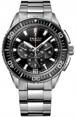 AAA Replica Zenith El Primero Stratos Flyback Mens Watch 03.2060.405/21.m2060