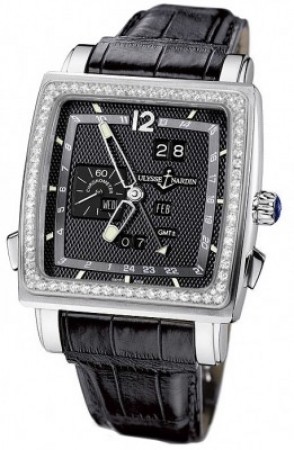 AAA Replica Ulysse Nardin Quadrato Dual Time Perpetual Mens Watch 320-90b/62