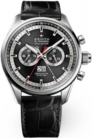 AAA Replica Zenith El Primero Rattrapante Chronograph Mens Watch 03.2050.4026/91.c719