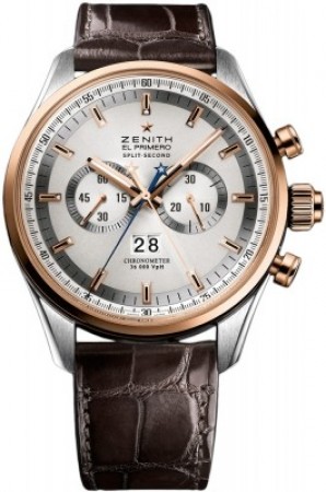 AAA Replica Zenith El Primero Rattrapante Chronograph Mens Watch 51.2050.4026/01.c713