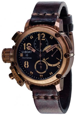 AAA Replica U-Boat Chimera Chrono 43 Bronze Limited Edition Watch 8014