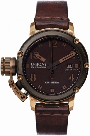 AAA Replica U-Boat Chimera Black and Bronze Limited Edition Watch 7237