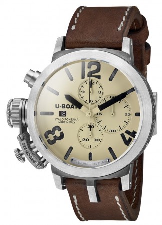 AAA Replica U-Boat Classico 48 Chrono Sterling Silver Limited Edition Watch 7452