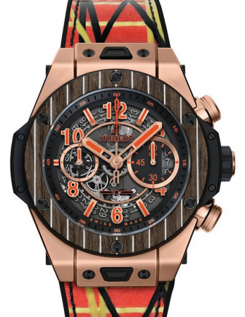 AAA Replica Hublot Big Bang Unico Teak Italia Independent Watch 411.OQ.1189.NR.ITI18
