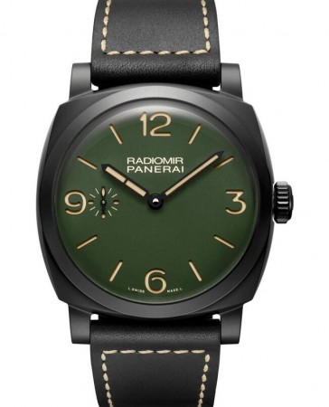 AAA Replica Panerai Radiomir Edizione Verde Militare 48mm Mens Watch PAM00997