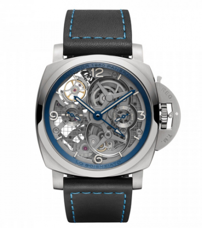 AAA Replica Panerai Luminor 1950 Tourbillon GMT Titanio Lo Scienziato Watch PAM00767