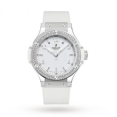 Swiss Hublot Big Bang Steel White Diamonds 361.SE.2010.RW.1104 38mm