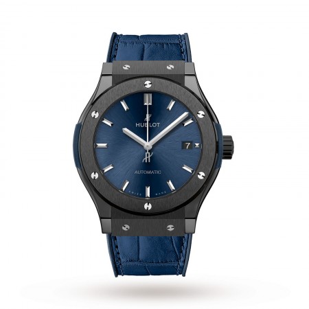 Swiss Hublot Classic Fusion Ceramic Blue 511.CM.7170.LR 45mm