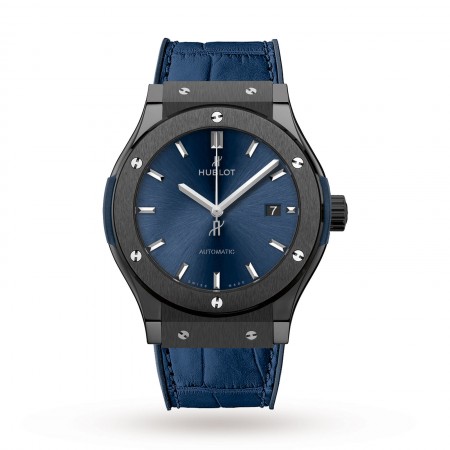 Swiss Hublot Classic Fusion Ceramic Blue 542.CM.7170.LR 42mm