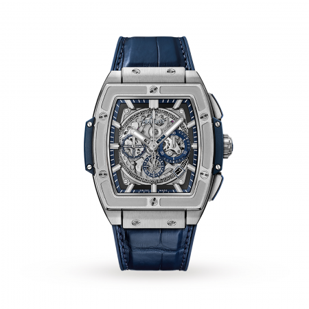 Swiss Hublot Spirit of Big Bang Titanium Blue 641.NX.7170.LR 42mm