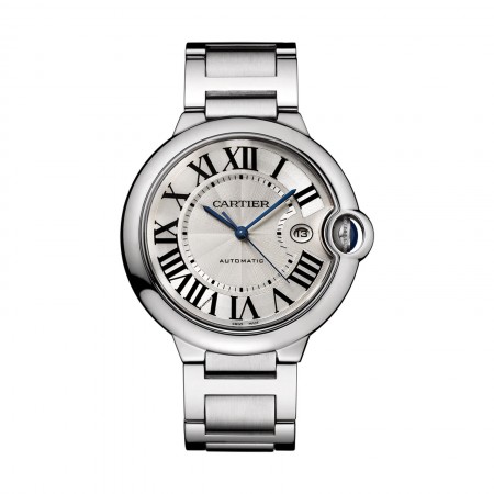 Swiss Ballon Bleu de Cartier watch, 42 mm, steel