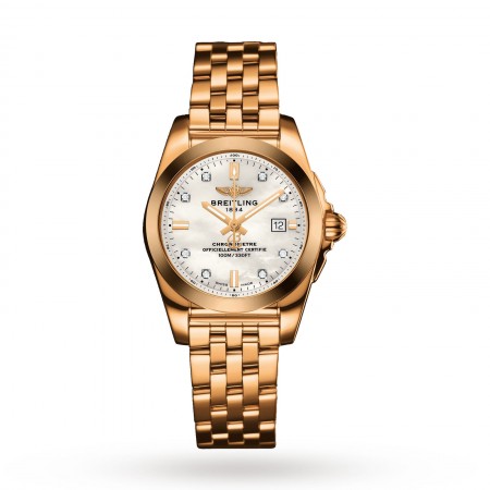 Swiss Breitling Galactic Ladies Watch H7234812/A792 791H