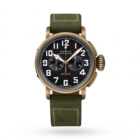 Swiss Zenith Pilot Type 20 Chronograph Extra Special 29.2430.4069/21.C800