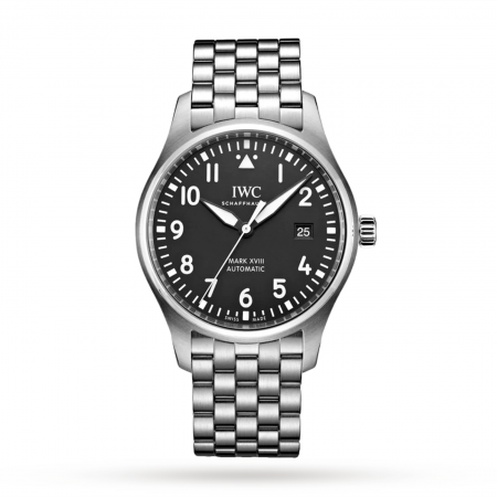 Swiss IWC Pilot's Mark XVIII 40mm Mens Watch IW327015