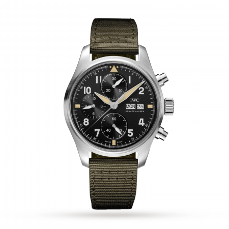 Swiss IWC Pilot's Spitfire 41mm Mens Watch IW387901
