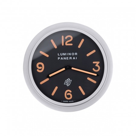 Panerai Luminor Marina Wall Clock Black-Orange 622472