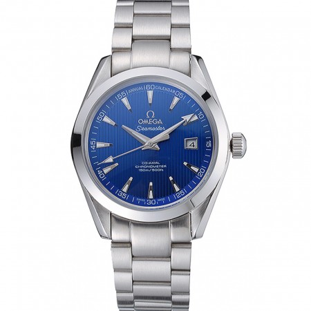 Omega Seamaster Blue Dial Stainless Steel Band 622166