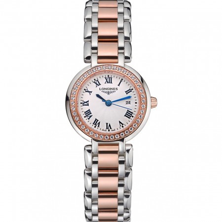 Longines PrimaLuna Stainless Steel And Gold Diamond Case 622585