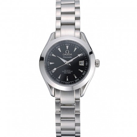 Omega Seamaster Aqua Terra Black Dial Stainless Steel Bracelet 622447