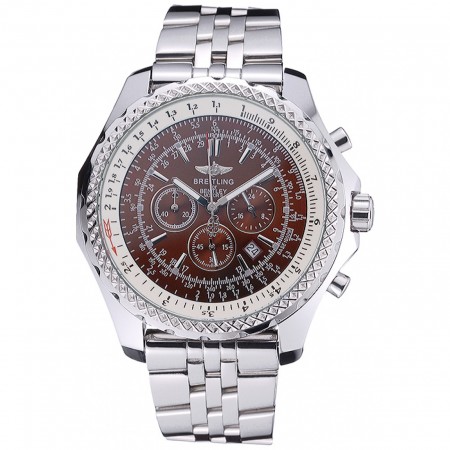 Breitling Bentley Motors T Bronze Dial Stainelss Steel Bracelet 622519