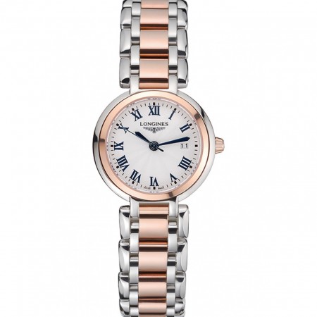 Longines PrimaLuna Stainless Steel And Gold Case Roman Numerals 622586