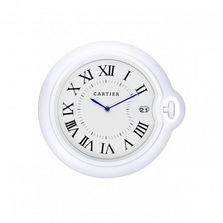 Cartier Bleu de Ballon Wall Clock White 622465