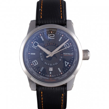 Montblanc Timewalker Hemispheres Leather Strap 621625