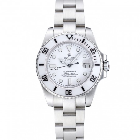Rolex Submariner White Dial Stainless Steel Bracelet 1454152