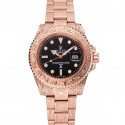 Rolex Mastermind Japan Limited Edition Black Dial Rose Gold Case And Bracelet 1454073