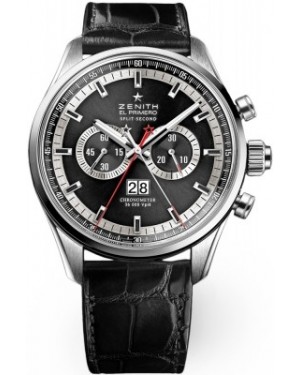 AAA Replica Zenith El Primero Rattrapante Chronograph Mens Watch 03.2050.4026/91.c719