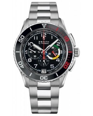 AAA Replica Zenith El Primero Stratos Flyback Rainbow Mens Watch 03.2061.405/21.m2060 