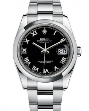 AAA Replica Rolex Datejust 36mm Stainless Steel Midsize Watch 116200-0061