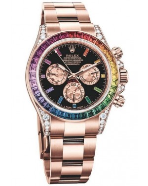 AAA Replica Rolex Cosmograph Daytona Rainbow Watch 116595RBOW