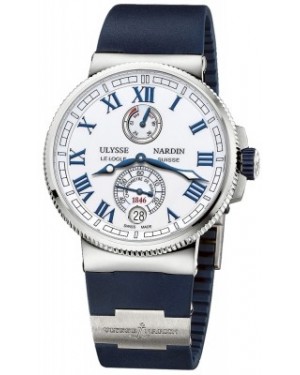 AAA Replica Ulysse Nardin Marine Chronometer Manufacture 43mm Mens Watch 1183-126-3/40