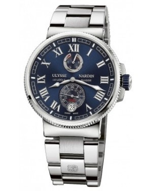 AAA Replica Ulysse Nardin Marine Chronometer Manufacture 43mm Mens Watch 1183-126-7m/43