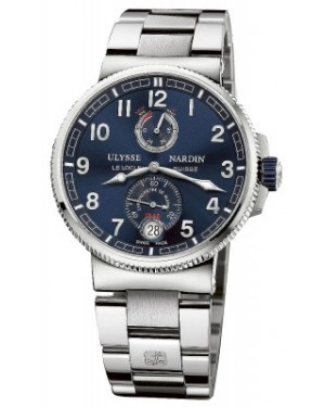 AAA Replica Ulysse Nardin Marine Chronometer Manufacture 43mm Mens Watch 1183-126-7m/63