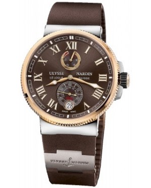 AAA Replica Ulysse Nardin Marine Chronometer Manufacture 43mm Mens Watch 1185-126-3t/45