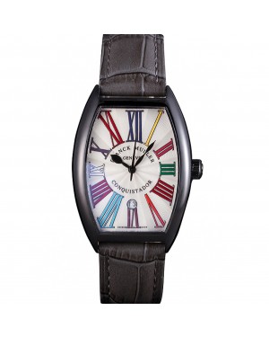 Franck Muller Casablanca Black Croco Leather Band 621641
