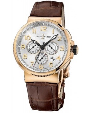 AAA Replica Ulysse Nardin Marine Chronograph Manufacture 43mm Mens Watch 1506-150/61