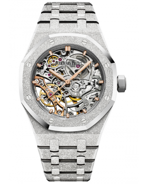 AAA Replica Audemars Piguet Royal Oak Double Balance Wheel Openworked Watch 15466BC.GG.1259BC.01